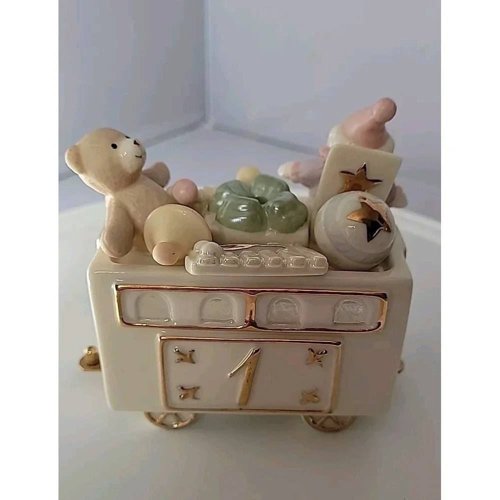 Lenox Fantastic First Birthday Car‎ Birthday Express Porcelain Figurine 6131072
